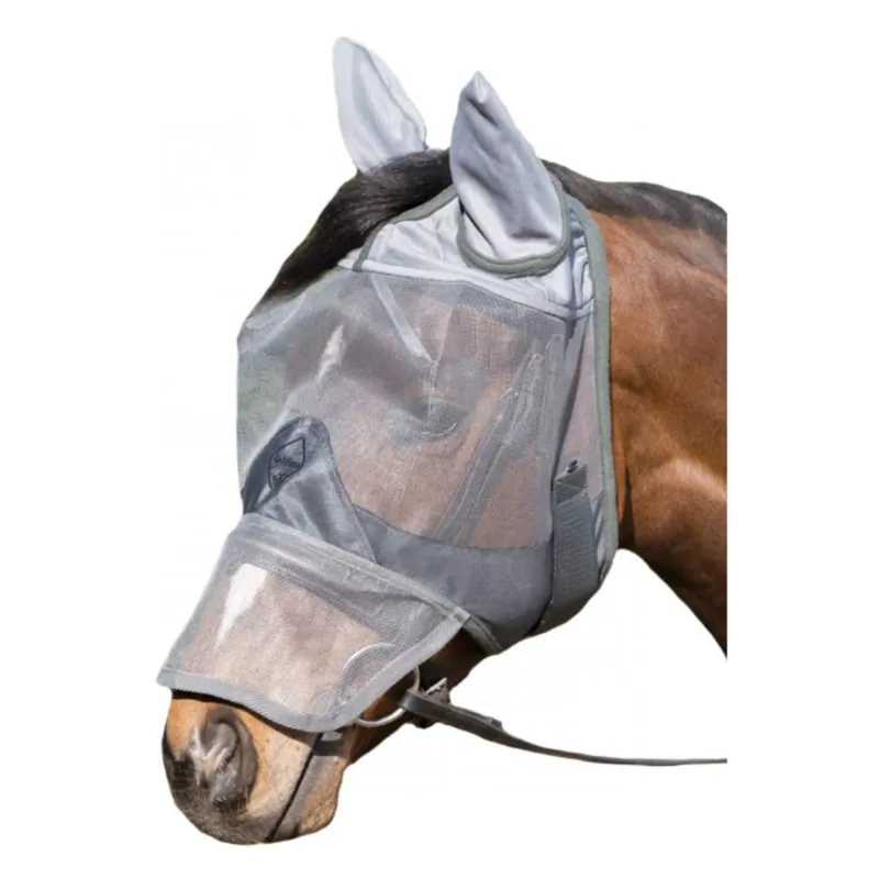 LeMieux Comfort Shield Fly Mask Riding - Silver